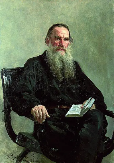 Portrait of Leo Tolstoy Ilya Repin